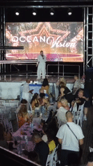 OCEANO Vision event underway on stage in Yeroskipou, Cyprus