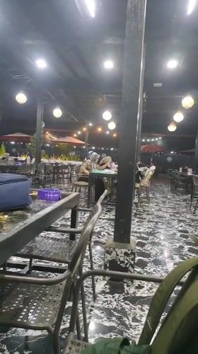 Nighttime dining scene documented at Glameunasah Baro restaurant