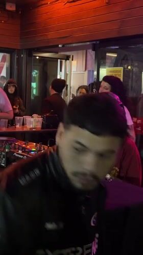 Underground DJ event draws crowds to Buenos Aires overpass venue