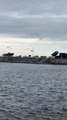 Tourist documents afternoon sightseeing tour of historic Kronstadt naval fortress