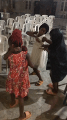 Community music and dance gathering held in Nigerian villages