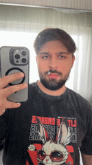 Man Takes Series of Selfies in Varna, Bulgaria