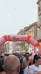 Runners gather for Corri Catania 2026 event in Italy