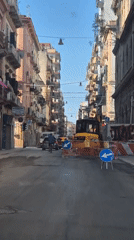 A quiet Taranto morning, streets and interiors