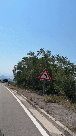 Road trip through Gornja Brova, Montenegro
