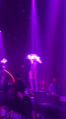 Elaborate costumed stage show at MU:IN Bali nightclub