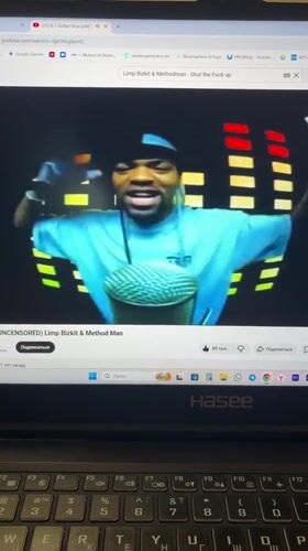 Music video viewing with family hashtag observed in Bar