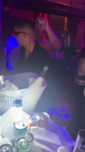 Nightclub table service documented in Smolyan, Bulgaria