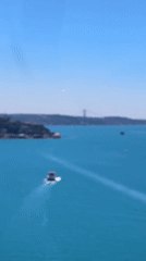 Clear day brings scenic Bosphorus views in Istanbul