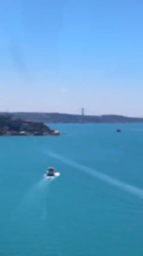 Clear day brings scenic Bosphorus views in Istanbul
