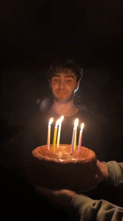 Young adults celebrate birthday with cake, cooking, karaoke in Yerevan