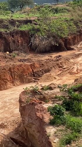 Severe soil erosion documented in Amaseri, Nigeria