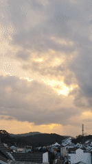 Dramatic clouds and busy streets observed in Da Lat
