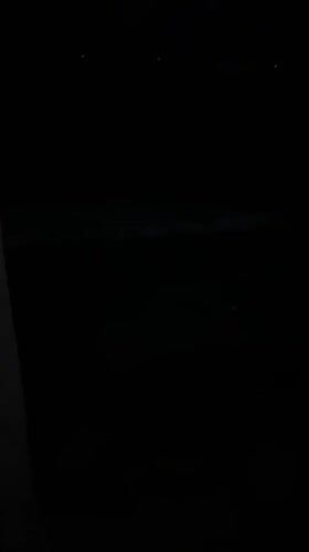 Nighttime coastal scenes recorded in Senggigi, Indonesia