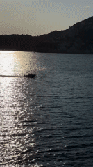 Afternoon coastal activity observed across Montenegro's Budva region
