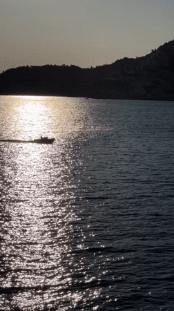 Afternoon coastal activity observed across Montenegro's Budva region
