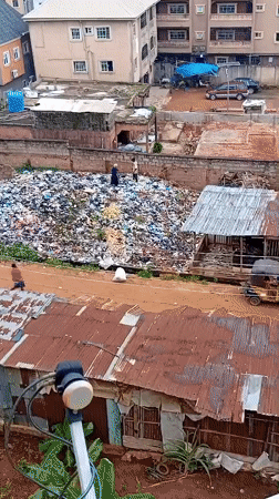 Everyday life on the streets of Nkpor, Nigeria