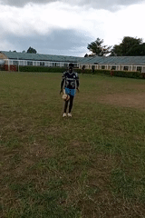 Volleyball games and daily life activities observed in Turbo, Kenya