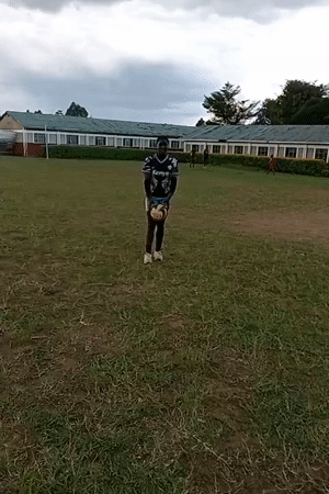 Volleyball games and daily life activities observed in Turbo, Kenya