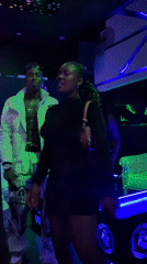 Late-night club scene in Gura Top, Nigeria
