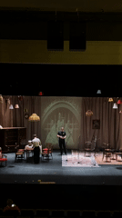 Theatrical performance documented by witnesses in Zelenograd, Russia