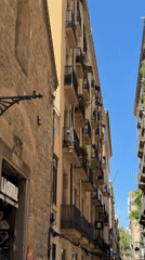 Skate session and street life through central Barcelona