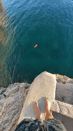 Spearfishing and sunset lounging on Terrasini's rocky coast