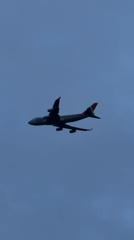 Overcast morning in Leudelange: planes, streets, and dramatic skies