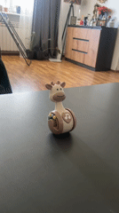 Baby toys examined at home in Tbilisi