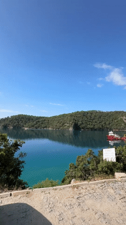 Running race held in scenic Fethiye, Turkey lakeside location