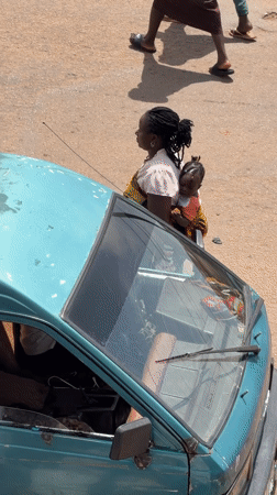Daily street life captured in Bukuru, Nigeria