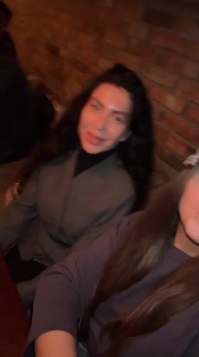 Two women spotted dining together at Novosibirsk establishment
