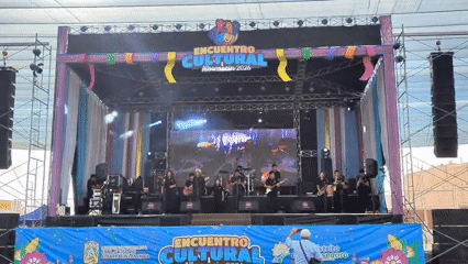 Live music festival draws dancers in Peruvian town