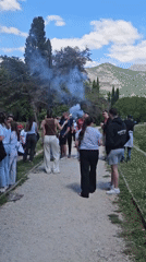 Groups gather for coordinated activities across Budva, Montenegro