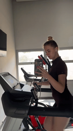 Morning moments captured in Petah Tikva: exercise and cityscape