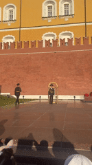 Guard ceremony observed at Moscow's Tomb of Unknown Soldier