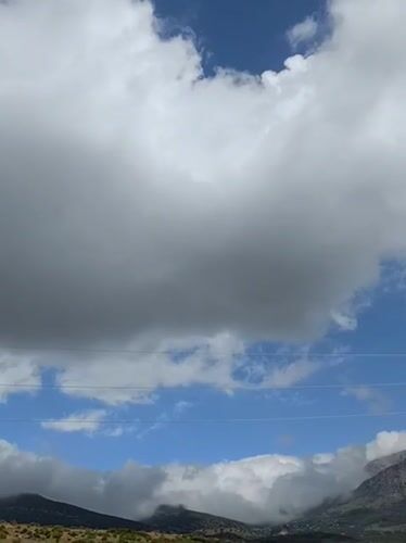 Spring flowers and cloudy landscapes documented in Ouaouizert, Morocco