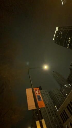 Storm Night and Late Dining in Chicago