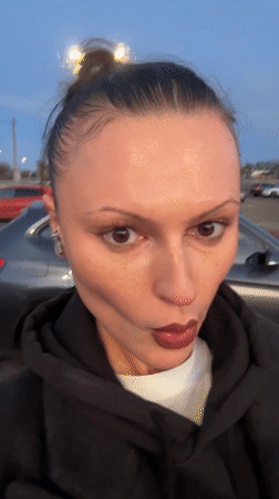 Woman films in Sevenoaks parking lot near Porsche