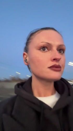 Woman films in Sevenoaks parking lot near Porsche