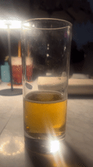 Evening drinks and city views captured in Casablanca