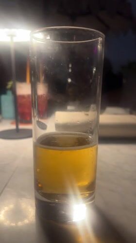 Evening drinks and city views captured in Casablanca