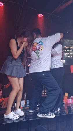 Karaoke night at Baan Bang Rak bar with performances
