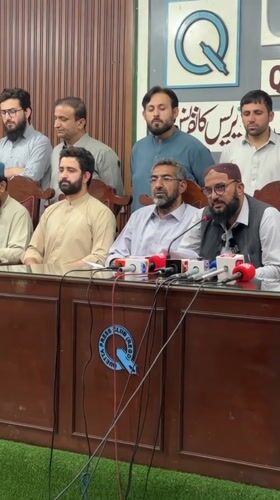 Press conference held at Quetta Press Club draws media coverage