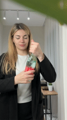Beauty salon activities documented in Budva, Montenegro
