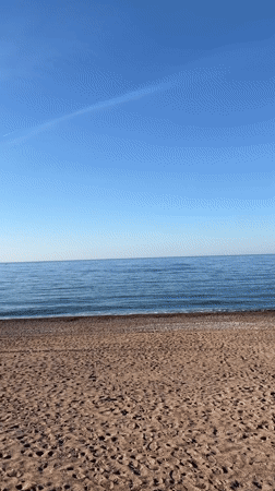 Morning coastal scenes documented in Boreti, Montenegro