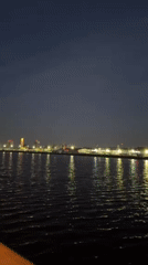Evening scenes captured at London's Royal Victoria Dock area