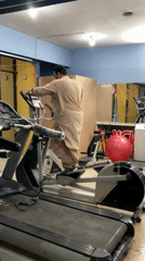 Man exercises in traditional clothing at Quetta gym