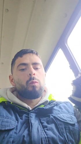 Worker enjoys Oreo snacks during break in Bulgaria