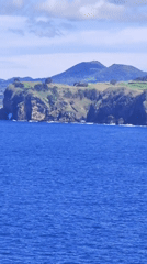 Peaceful coastal afternoon captured near Ponta Delgada, Portugal